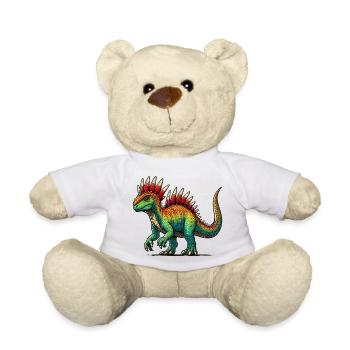 Dinosaur - Teddy Bear - white - Front