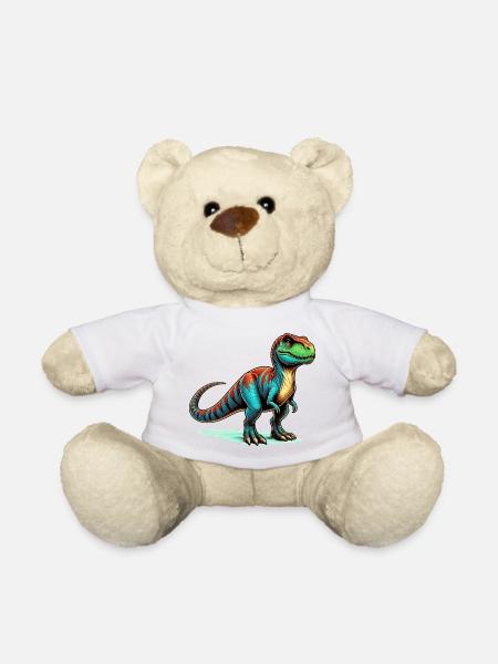 Dinosaurier - Teddy - Weiß