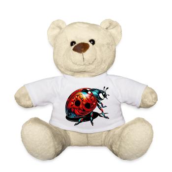 Ladybird - Teddy Bear - white - Front