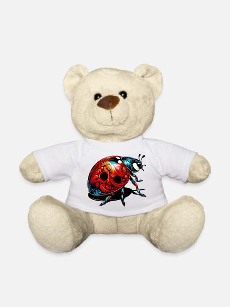 Coccinelle - Nounours - blanc