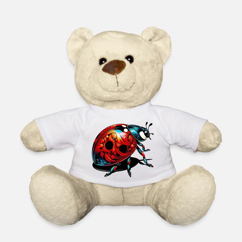 Coccinelle - Nounours - blanc
