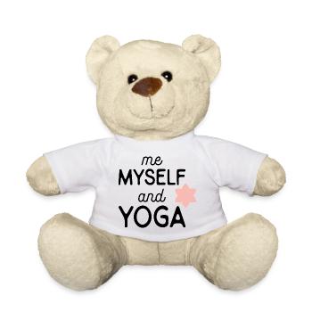 yoga - Nounours - blanc - Devant