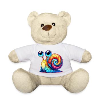 Escargot - Nounours - blanc - Devant