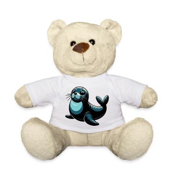Seal - Teddy Bear - white - Front
