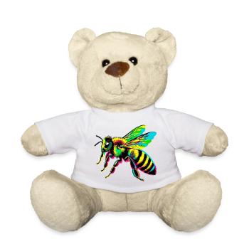 Biene - Teddy - Weiß - Vorne