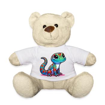 Gecko - Teddy Bear - white - Front