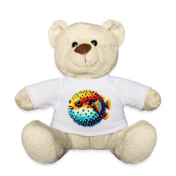 Kugelfisch - Teddy - Weiß - Vorne