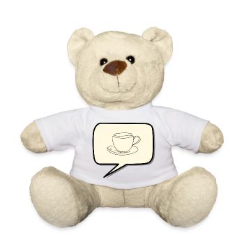 Tasse à café - Nounours - blanc - Devant