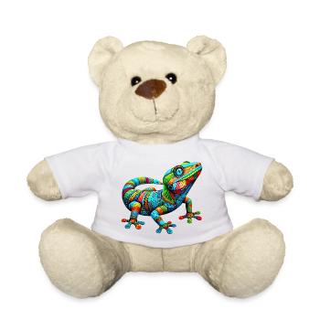 Gecko - Teddy Bear - white - Front