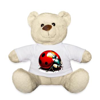 Ladybird - Teddy Bear - white - Front