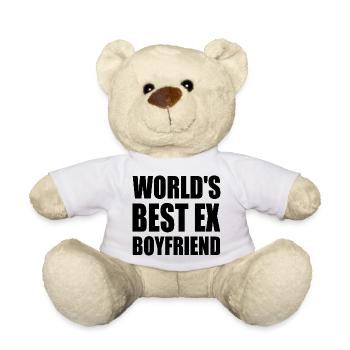world's best ex boyfriend - Teddy - Weiß - Vorne