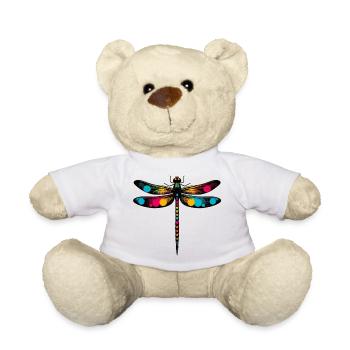 Libellule - Nounours - blanc - Devant