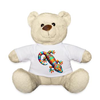Gecko - Teddy Bear - white - Front