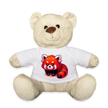 Kleiner Panda - Teddy - Weiß - Vorne