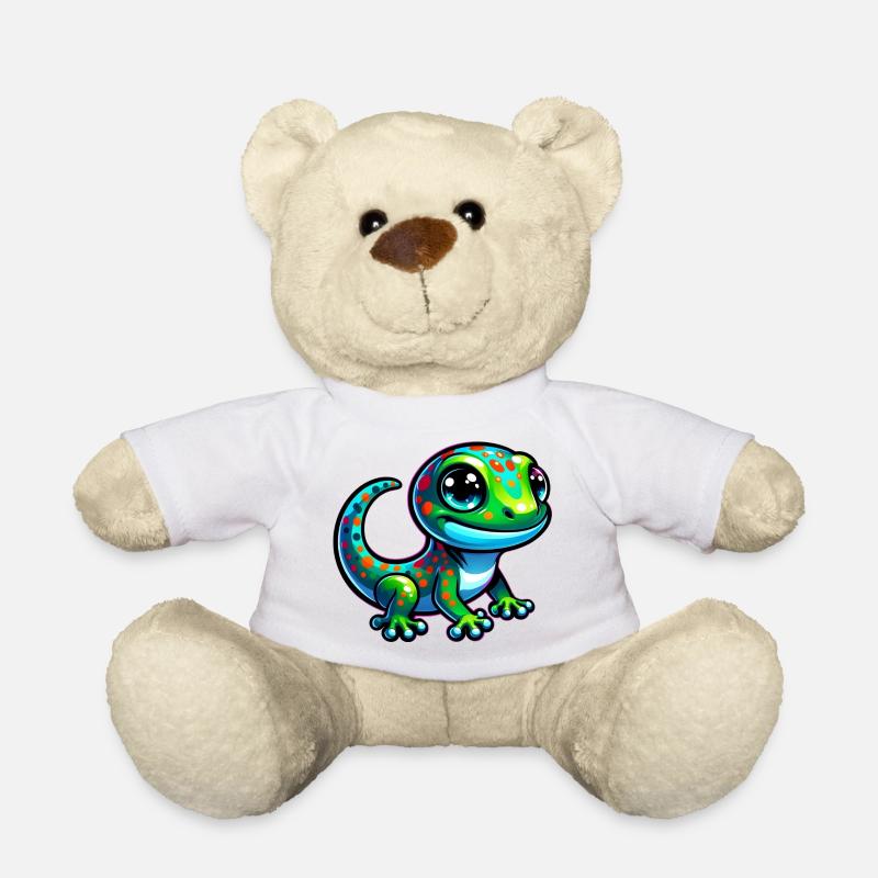 Gecko - Teddy - Weiß