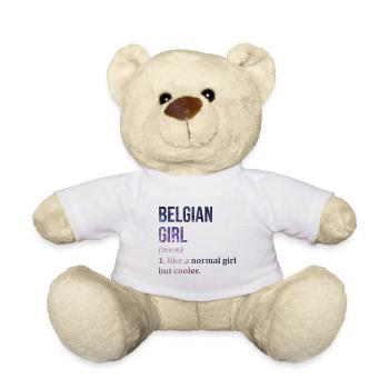 Belgien - Teddy - Weiß - Vorne