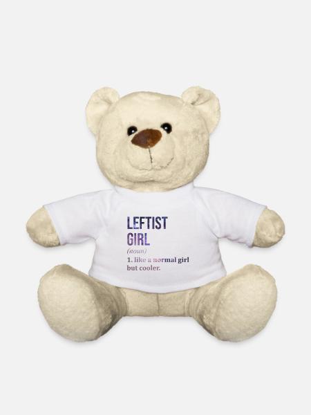 Linke Linke Linke Linke - Teddy - Weiß