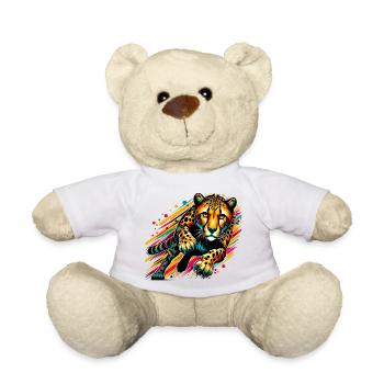 Guépard - Nounours - blanc - Devant
