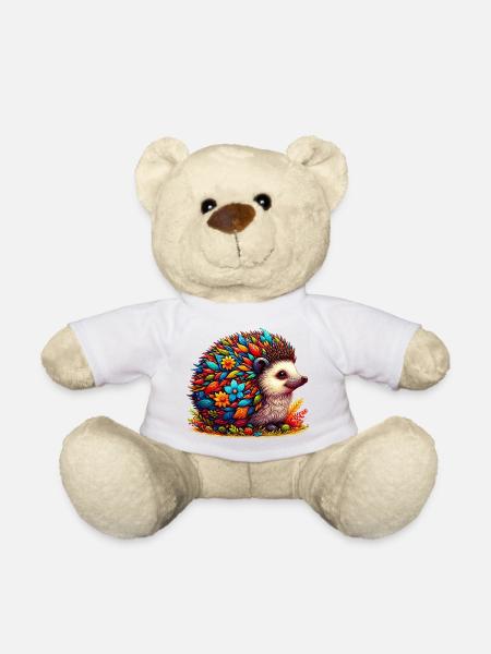 Igel - Teddy - Weiß