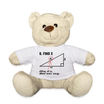 Suchen x - Teddy - Weiß - Vorne