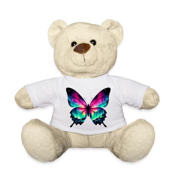 Schmetterling - Teddy - Weiß - Vorne