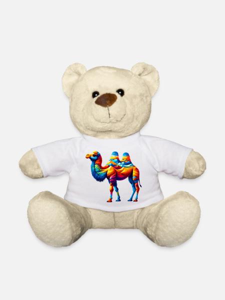 Chameau - Nounours - blanc