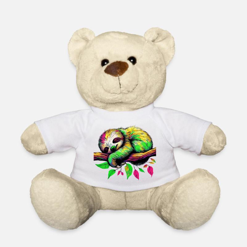 Paresse - Nounours - blanc