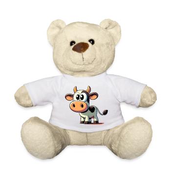 Vache - Nounours - blanc - Devant