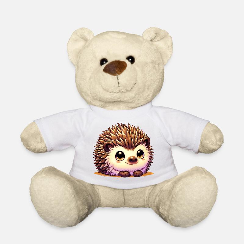 Igel - Teddy - Weiß
