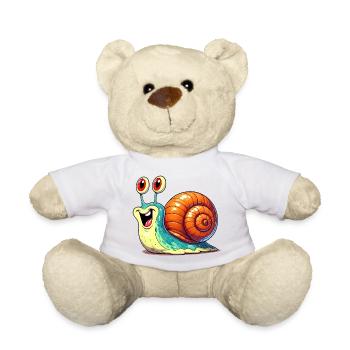 Escargot - Nounours - blanc - Devant