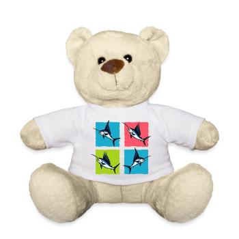 Schwertfisch - Teddy - Weiß - Vorne