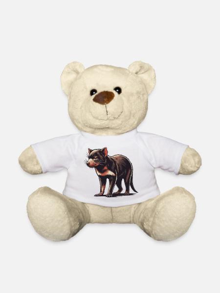 Tasmanischer Teufel - Teddy - Weiß
