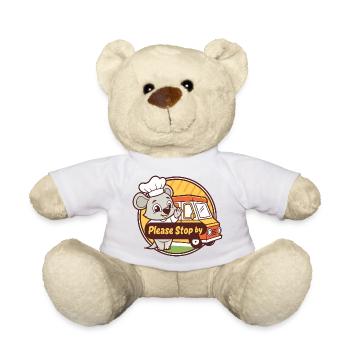 FOODTRUCK - Nounours - blanc - Devant