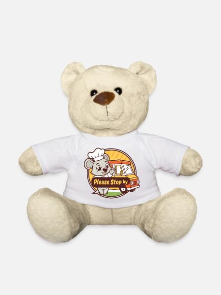 FOODTRUCK - Nounours - blanc