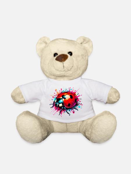 Ladybird - Teddy Bear - white