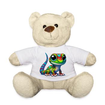 Gecko - Teddy Bear - white - Front