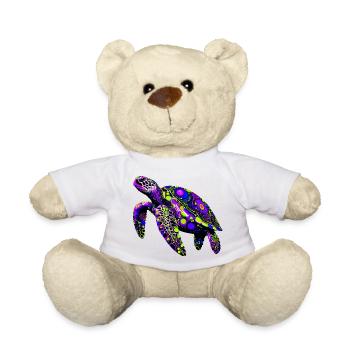 Tortue - Nounours - blanc - Devant