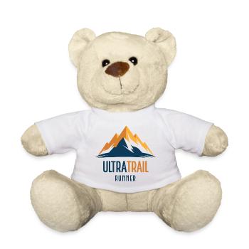 Coureur UltraTrail - Nounours - blanc - Devant