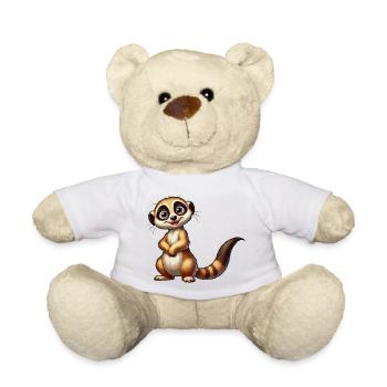 Suricate - Nounours - blanc - Devant
