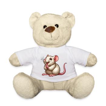 Ratje - Teddy Bear - white - Front
