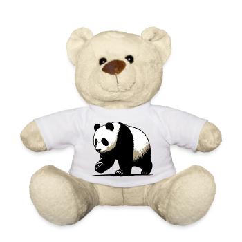 Panda - Teddy - Weiß - Vorne