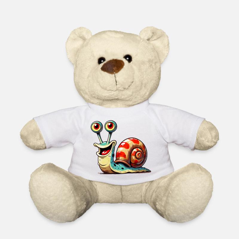 Escargot - Nounours - blanc