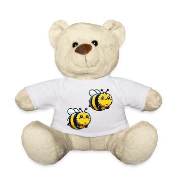 Bumblebee Bee 2 - Teddy Bear - white - Front