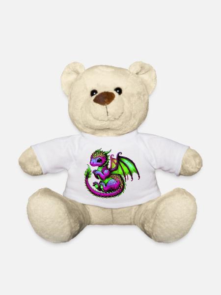Dragon - Nounours - blanc