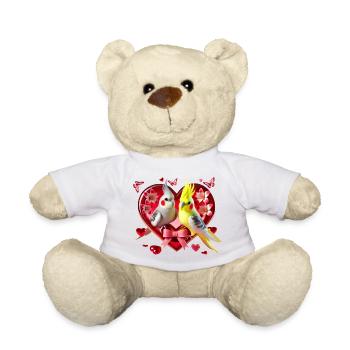 Nymph Heart (07) - Teddy Bear - white - Front