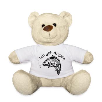 Elegante Karpfensilhouette - Teddy - Weiß - Vorne