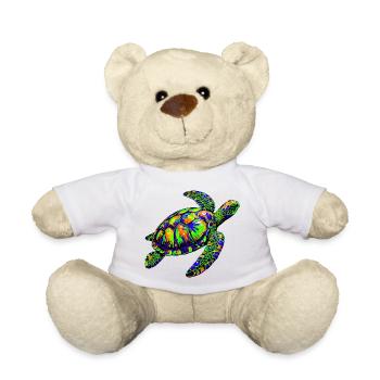 Sea turtle - Teddy Bear - white - Front