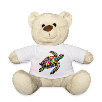 Sea turtle - Teddy Bear - white - Front