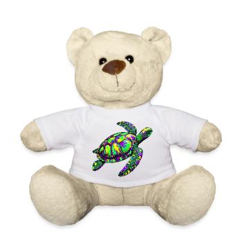 Sea turtle - Teddy Bear - white - Front