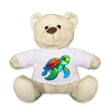 Tortue - Nounours - blanc - Devant